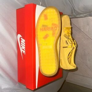Puma Men’s Gummy Bear X Suede Classic Lace Up Sneakers Yellow Casual